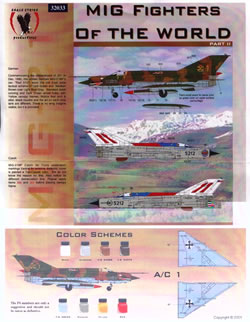 MiG Fighters of the World Part 2 (Luftwaffe, Czech AF) ES32033