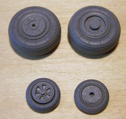 Mikoyan MiG23 ML/MLD Wheels (Trumpeter) ZIP48025
