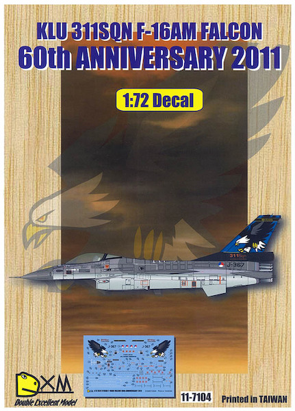 F16AM Fighting Falcon (311sq 60th Anniversary 2011) DXM11-7104