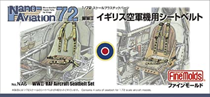 WWII RAF Aircraft Seatbelt set (4 sets Included) 24NA06