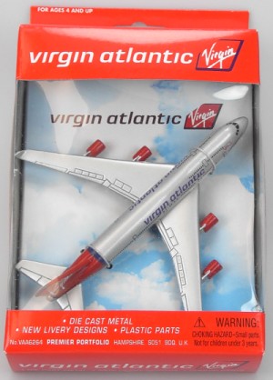 Single Plane for Airport Playset (Virgin Atlantic) VAA6264