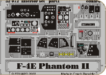 Detail set F4E Phantom II Interior (Tamiya) E32-503