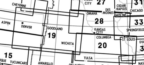 Low Altitude Enroute Chart USA US(LO)19/20