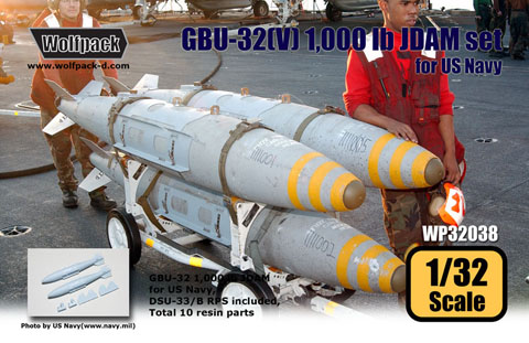 GBU32(V) 1000lb JDAM (2x) for US Navy WP32038