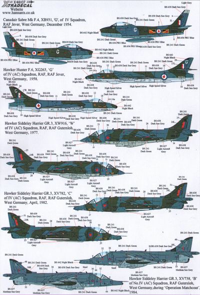 History of No4sq RAF part 2 1964 - 2012 X48107