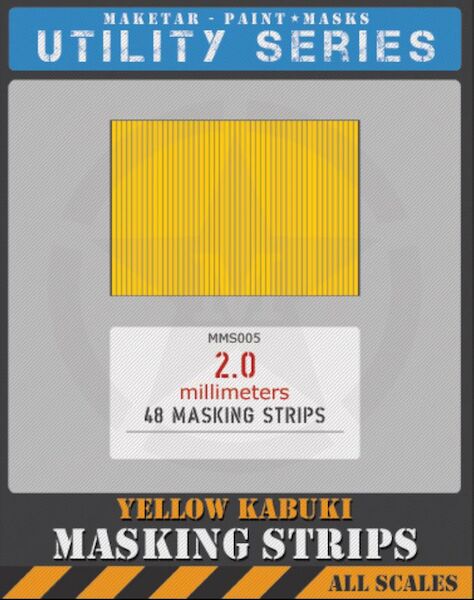 2.0 milimeter masking strips (48) MMs005