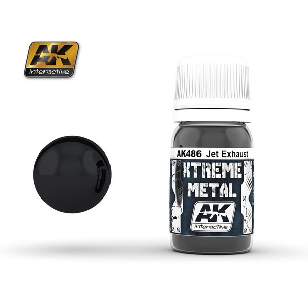 Xtreme metal - Jet Exhaust metal enamel paint AK486