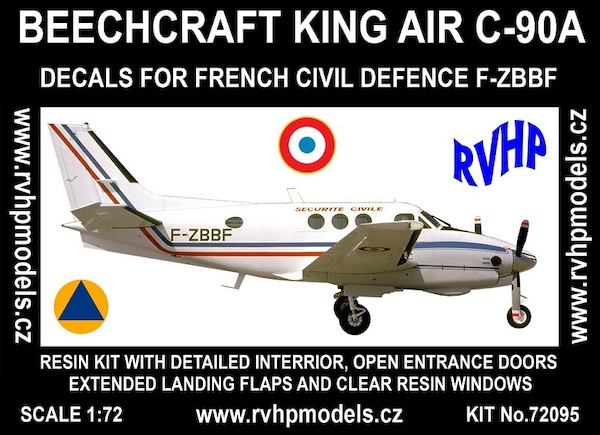 Beech King Air C-90A (French Civil Defence) RVH72095