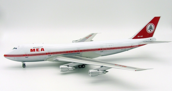 B747-200 (MEA) OD-AGI Polished With Stand IF7420618P