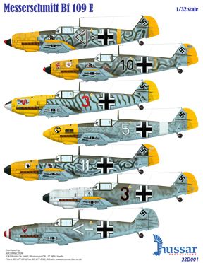 Messerschmitt BF109E 32D001