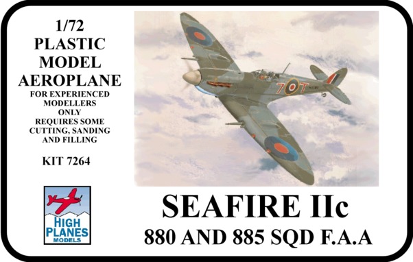Seafire MKIIc (880sq & 885sq, FAA) 72064