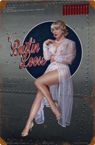 Bustin Loose Uncensored - pinup PTS-EC012