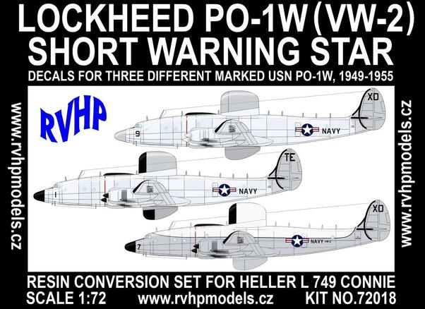 Lockheed PO1W (VW-2) Short Warning Star (Heller L-749) C7218