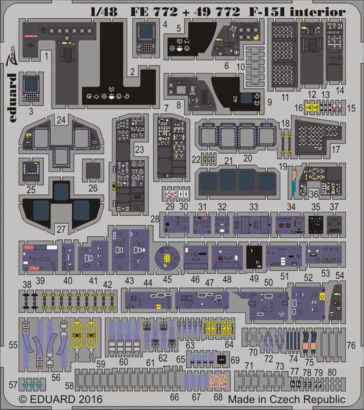 Detailset F15I Ra'am (Great Wall) E49-772