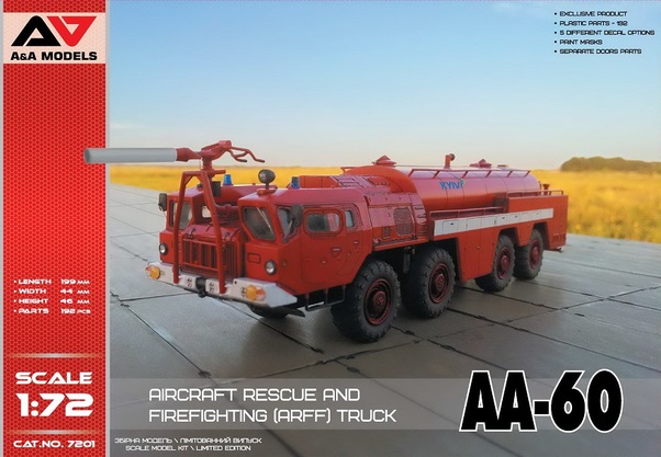 AA-60 Aircraft rescue and firefighting truck AAM72001