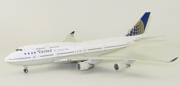 Black Friday B747 400 United Airlines N118ua With Stand Black Friday B747 400 United Airlines N118ua With Stand If744uafinal