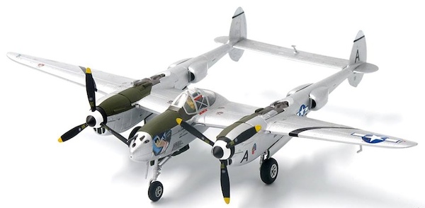 Lockheed P38L USAAF, Lt. L. V. Bellusci, U.S. Army Air Force, 36th FS, 8th FG, Pacific Theatre, 1945 JCW-72-P38-001