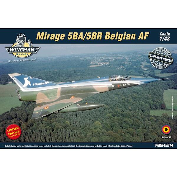 Mirage 5 BA/BR Belgian AF (REISSUE!) WMK48014