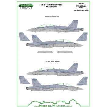 F/A18D Hornet (VMFA-225 'Vikings' USMC) MMD-48054