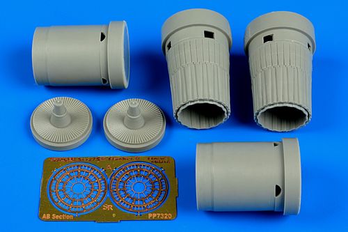 Suchoi Su29SM Flanker B Exhaust Nozzles (Zvezda) 7320