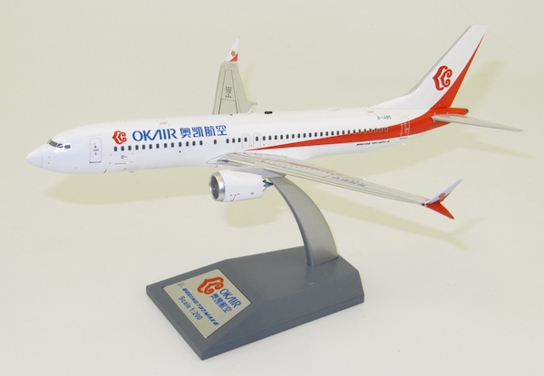 B737-8MAX (OK Air) B-1485 With Stand IF737MAXBK01