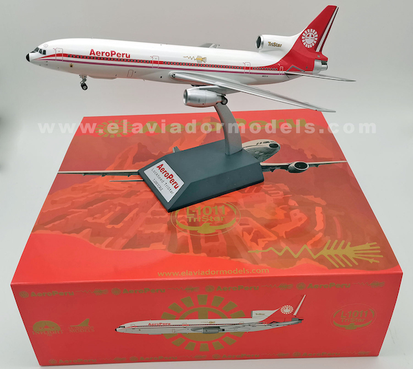 Lockheed L1011 Tristar Aeroperu N10114 With Stand EAV10114