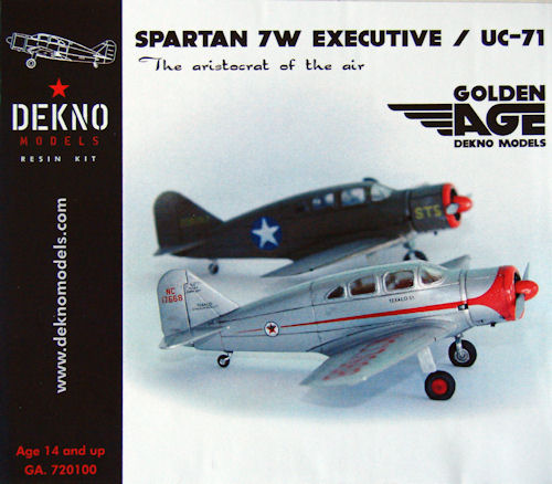 Spartan 7W Executive Texaco and US-ARMY GA.720100