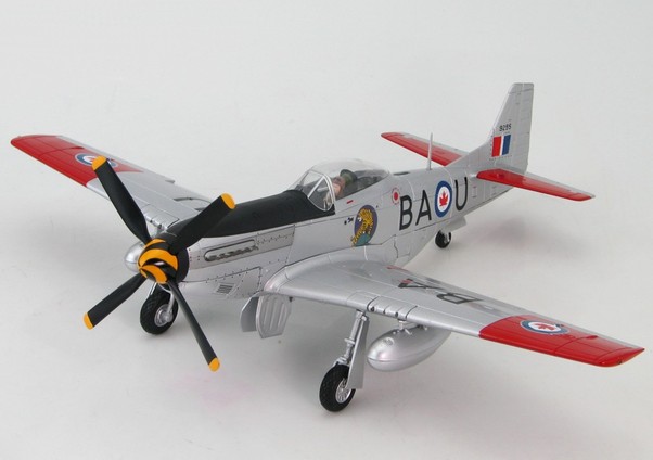 P51D Mustang (RCAF, 9255/BA-U, No. 424 Sqn., Mount Hope, Ontario. 1950s) HA7733