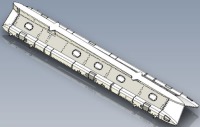 Central Bomb Ejection Rack CLB-4 for Mirage F1 ac48-78