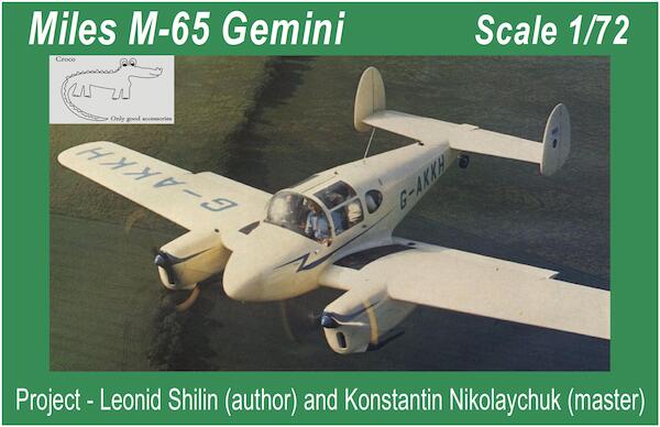 Miles M65 Gemini (G-AKKH and OO-RLD) (SPECIAL OFFER - WAS EURO 52,95) CMD7208