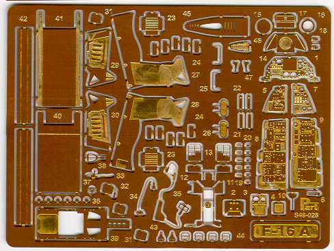 GD F16A Fighting Falcon (Hasegawa) S48028
