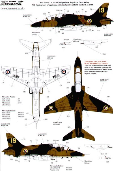 Hawk T Mk1 2008 Demonstrators X48067
