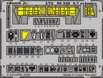 Detailset Vought A7 Corsair Avionics Self adhesive (Hobby Boss) SS338