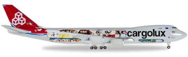 B747-8F (Cargolux 45th Anniversary