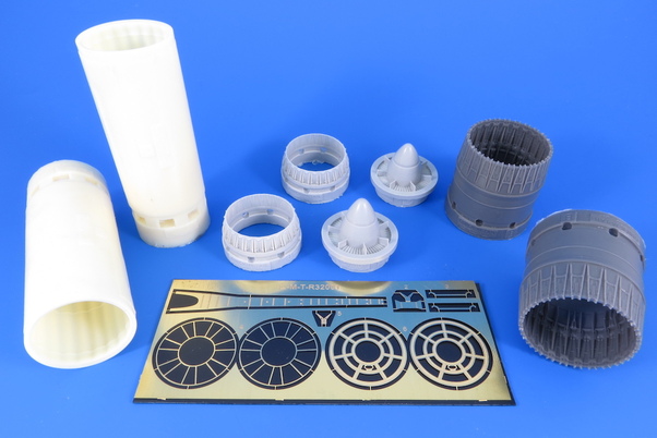 Exhaust Nozzles for EARLY versions RF4C Phantom (Revell) QMT-R32001
