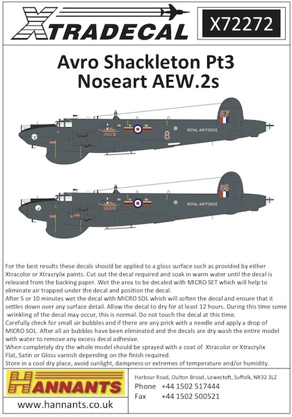 Avro Shackleton AEW.2 X72272