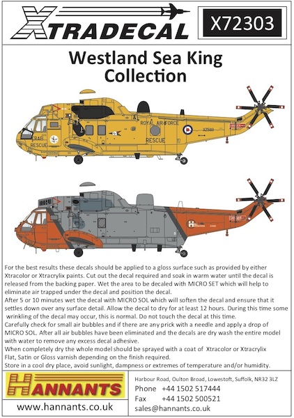 Westland Sea King Collection (9) X72303