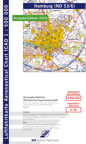 ICAO chart Germany Hamburg 2020 53-6