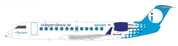 Canadair CRJ200ER Independence Air N620BR 52042
