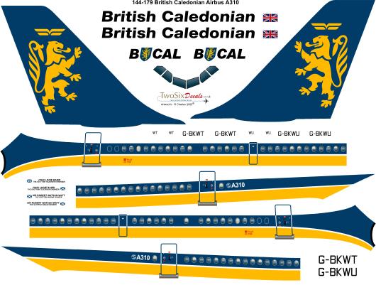 Airbus A310 (British Caledonian) 144-179