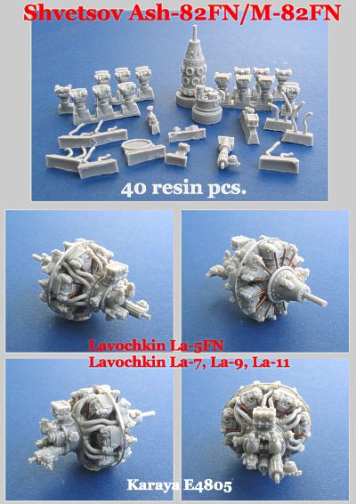 Shvetsov Ash-82FN/M-82FN (for Zvezda LA5) KE4805