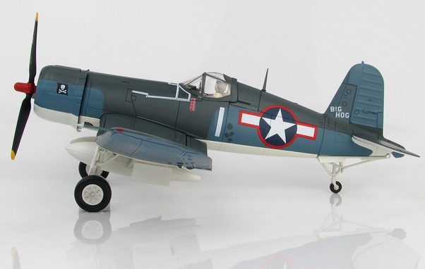Mcdonnell Douglas F4u 1a Corsair White 1 Big Hog Lt Cdr Tom