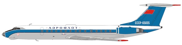 Tupolev Tu134A Aeroflot CCCP-65655 202006