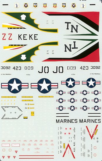 72-320 RF4B/C Phantom (363TRW,153TRS,26TRW/17TRS) 72-320