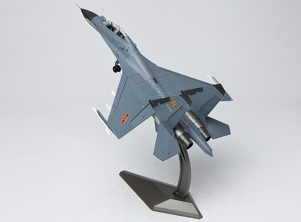 SU-30 heavy fighter jet gray Chinese Air Force AF1-0034