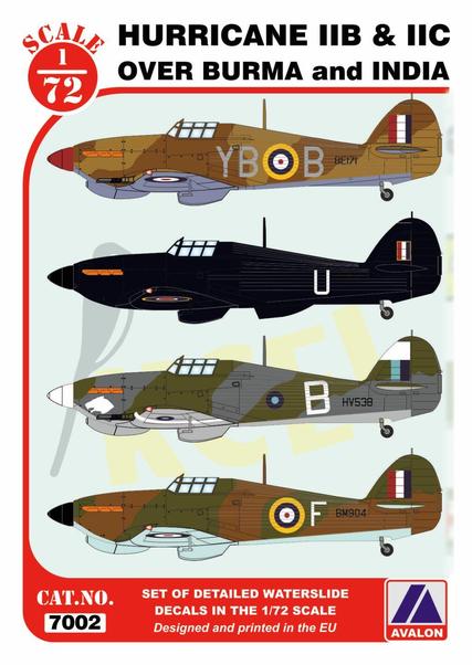 Hurricane MkIIB/IICs over CBI 72002