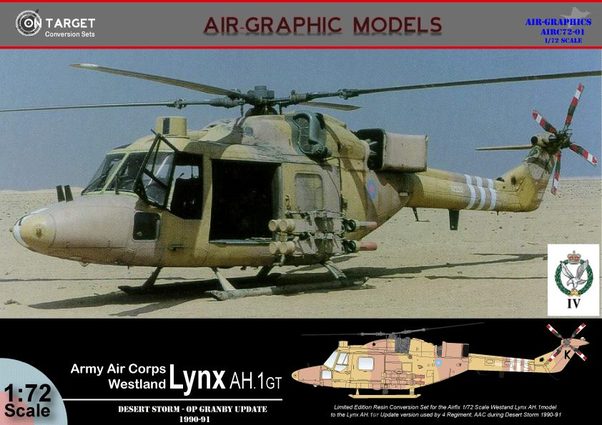 Army Air Corps Westland Lynx AH1GT Conversion Air.CS-01