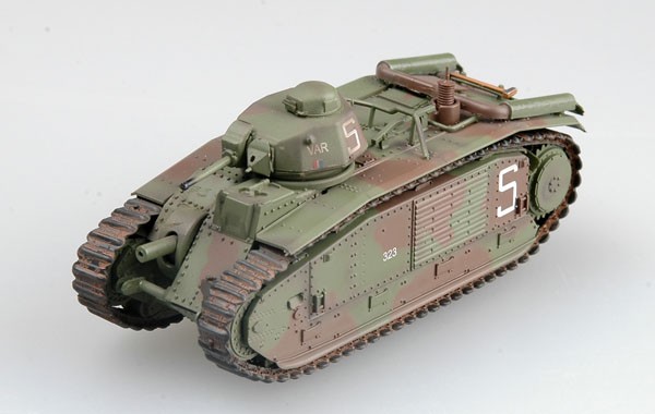 French Char B1 Bis Tank Sn 323 Var Of 2nd Company June 1940 Easy Model Em36158