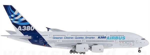 A380 (Airbus House colours 'Greener, Cleaner, Quieter, Smarter') F-WWOW 21005