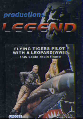 Flying Tigers Piot with a Leopard LF0031
